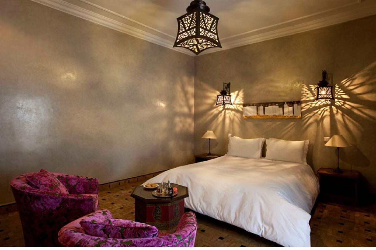 Riad Les Bougainvilliers Marrakesh Bagian luar foto